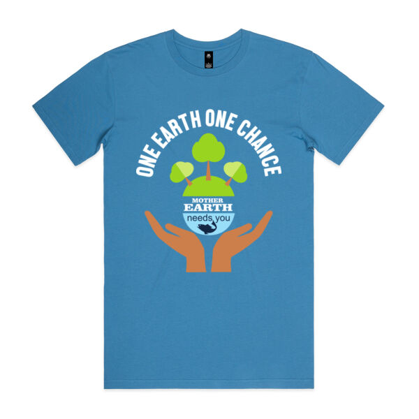 One Chance One Earth - AS Colour Mens Staple T shirt Thumbnail