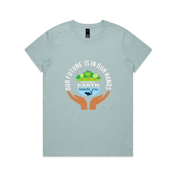 Our Future  - AS Colour Womens Maple Tee Thumbnail