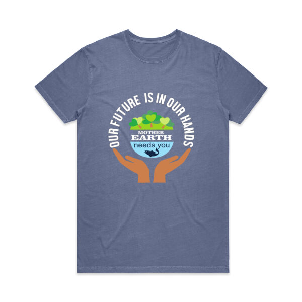 Our Future  - AS Colour Mens Staple Faded Tee Thumbnail