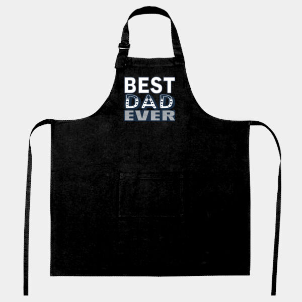 Best Dad Ever - Prostaff Bib Apron Thumbnail