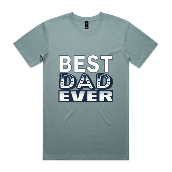 Best Dad Ever - AS Colour Mens Staple T shirt Thumbnail
