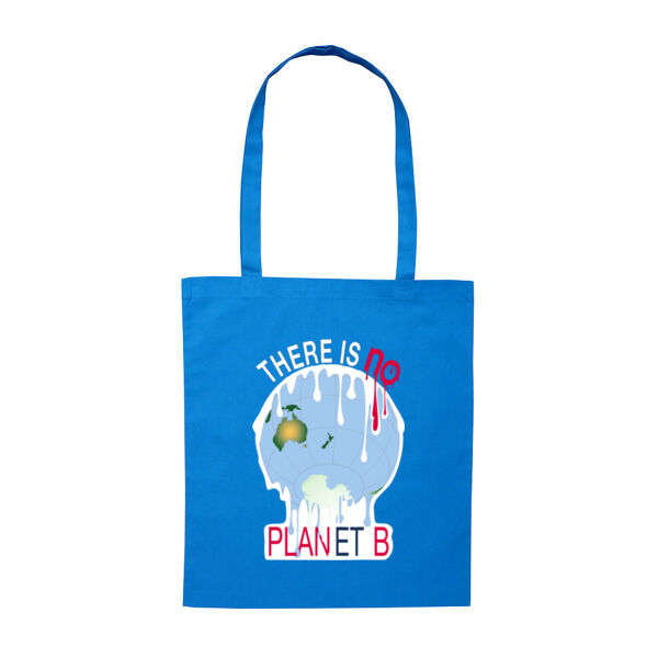 NO PLANet B SoftBlue-B109 Tote Bag Thumbnail