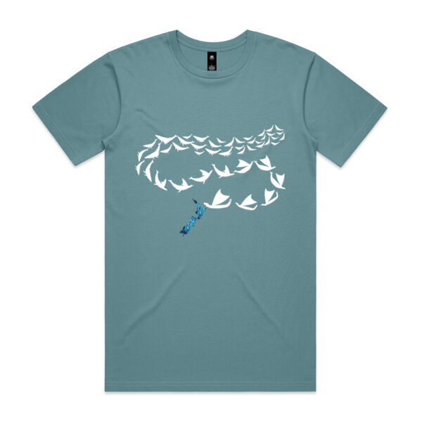 Whales to Waka NZ - AS Colour Mens Staple T shirt Thumbnail