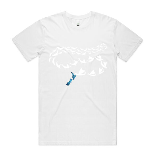 Whales to Waka NZ - AS Colour Mens Staple Organic Tee Thumbnail
