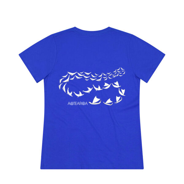 Whales to Waka  - Cloke Womens Silhouette Tee V2 Thumbnail