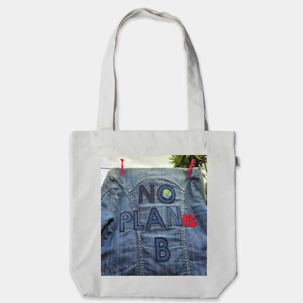No Planet B-Denim - Heavy Fashion Tote Bag - Thread Project Thumbnail