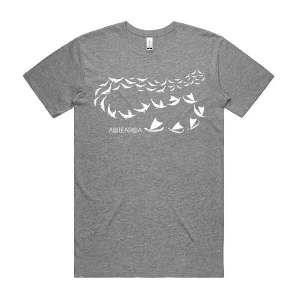 Whales to Waka Front  - AS Colour Mens Staple Organic Tee Thumbnail
