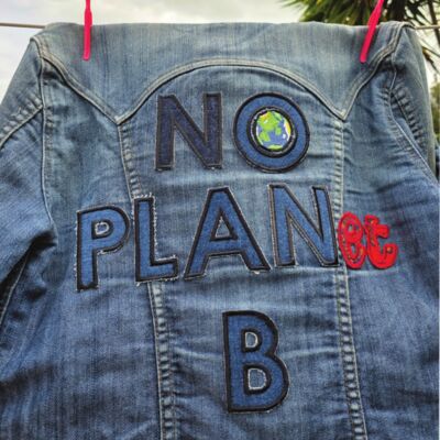 No Planet B DenimLetters Thumbnail