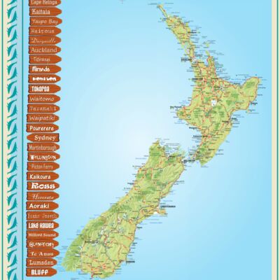 Camping Map NZ T2025 Thumbnail